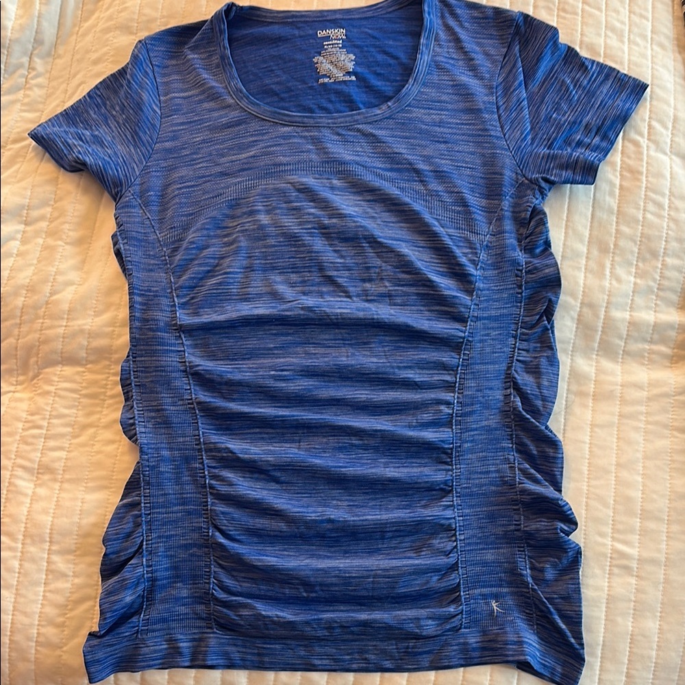 Danskin Blue Short Sleeve Tee